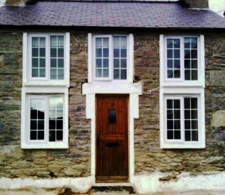 Snowdrop Stone Detached Cottage Talysarn Exteriér fotografie